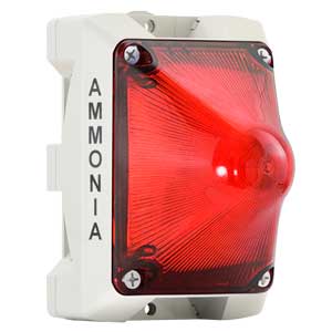 Horn Strobe PY Red